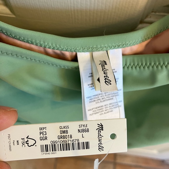 Madewell L bathing suit- brand new! - Picture 8 of 9